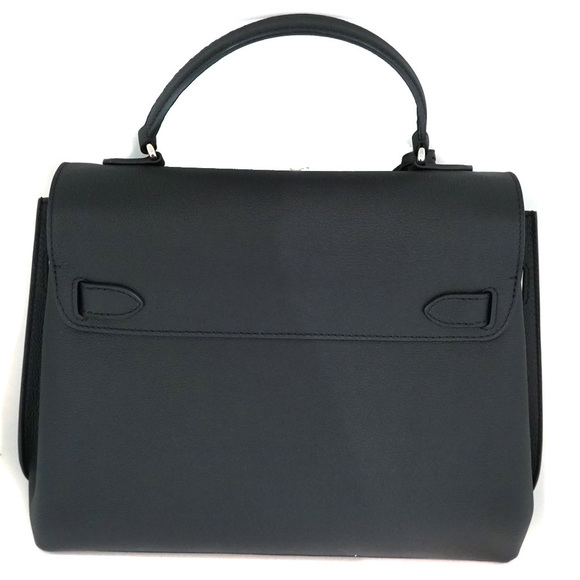 Louis Vuitton Lock Me Eva Calf Leather Shoulder Bag Black - Picture 3 of 13